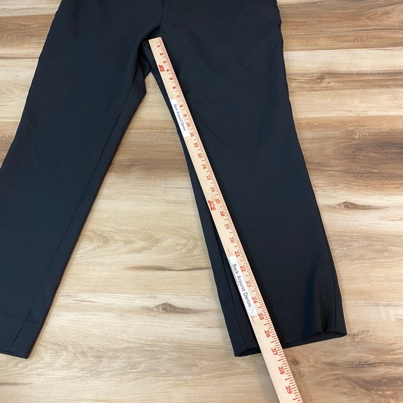 Banana Republic Pants Tailored Fit Black Trousers Men 33x28 Performance Stretch - Picture 5 of 9